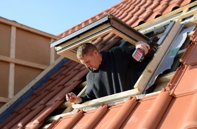 Pose de fenêtres de toit Velux à Fraquelfing